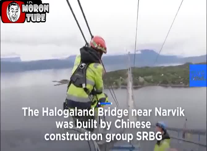 Video :The second-largest suspension bridge in Norway is opened